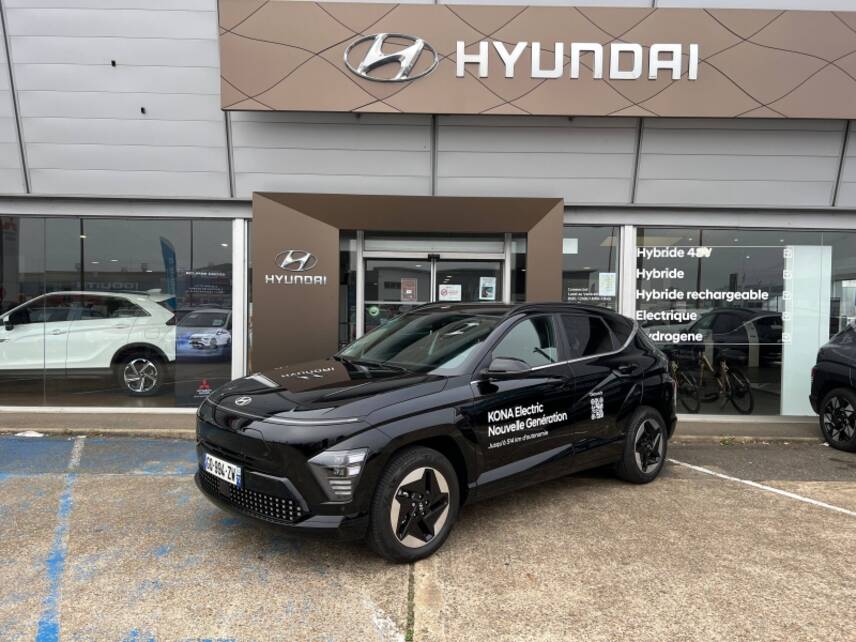 72100 : Hyundai Le Mans - Planet Auto - HYUNDAI Kona - Kona - Abyss Black perlé métallisé - Traction - Electrique
