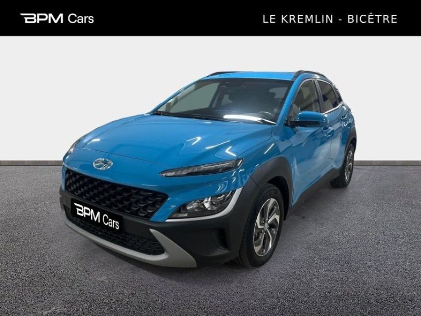 94270 : Hyundai Kremlin-Bicêtre - ELLIPSE Automobiles - HYUNDAI Kona - Kona - Bleu - Traction - Hybride : Essence/Electrique