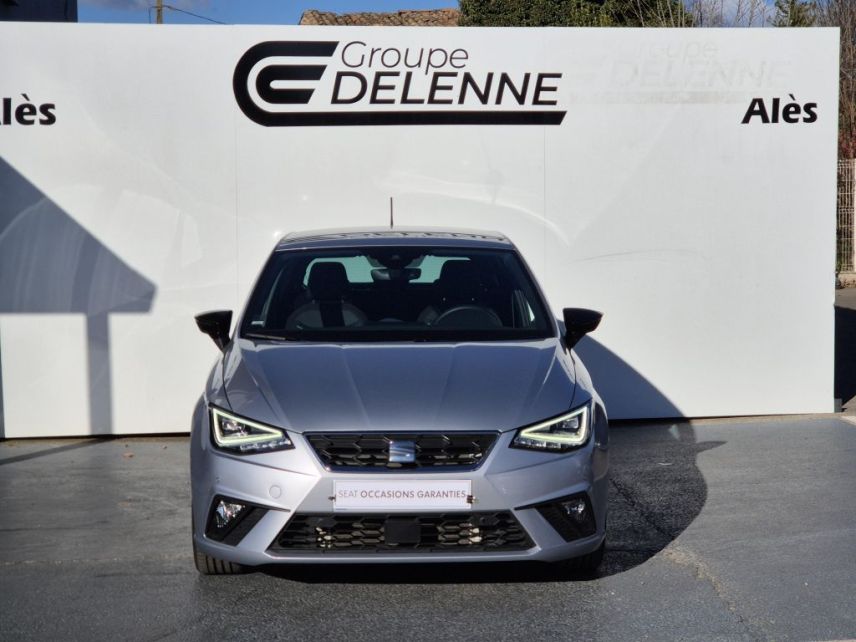 30100 : Hyundai Alès - Auto Hall - SEAT IBIZA FR - IBIZA V - Gris - Automate sequentiel - Essence sans plomb