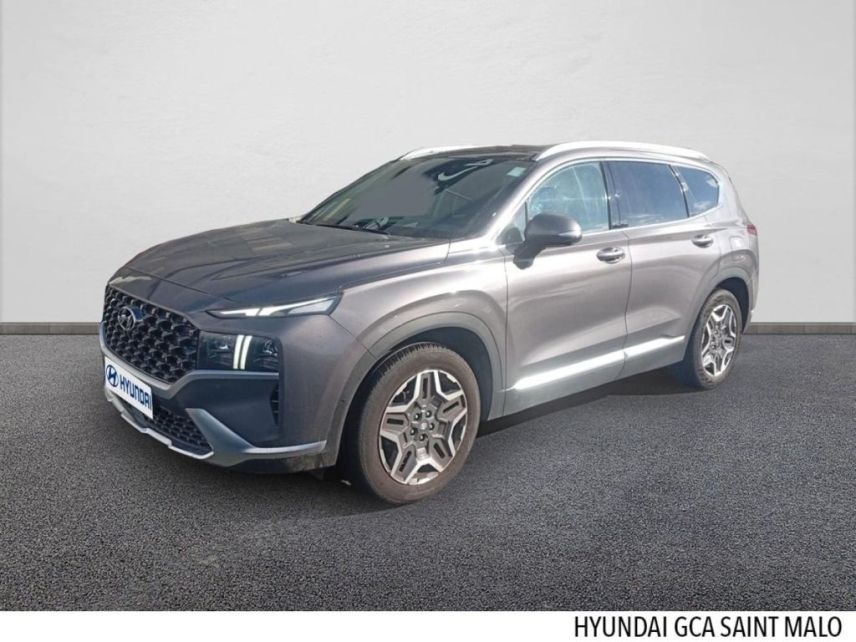 35400 : Hyundai Saint-Malo - GCA - HYUNDAI Santa Fe - Santa Fe - Typhon Silver Métal - Transmission intégrale - Hybride rechargeable : Essence/Electrique