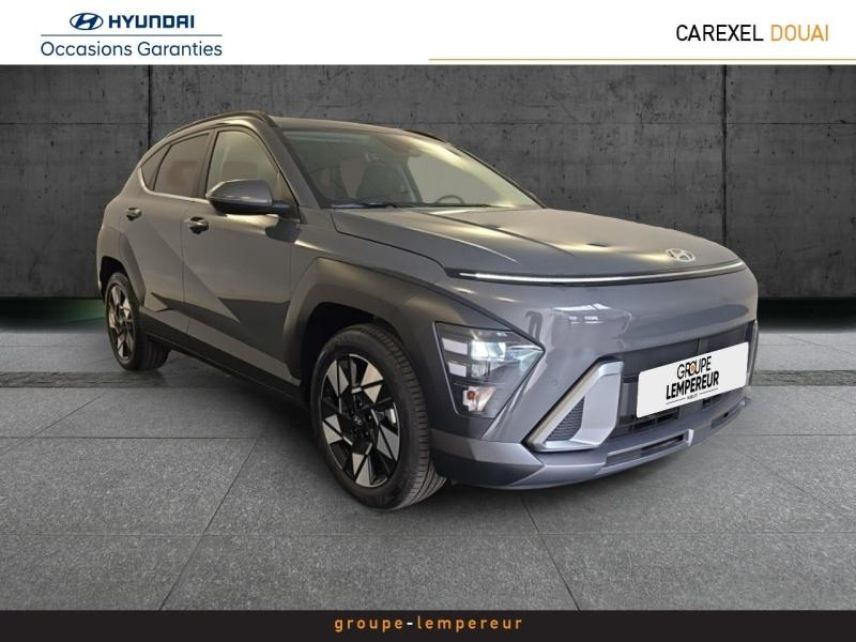 59187 : Hyundai Douai - Groupe Lempereur - HYUNDAI Kona - Kona - Ecotronic Gray perlé métallisé - Traction - Hybride : Essence/Electrique