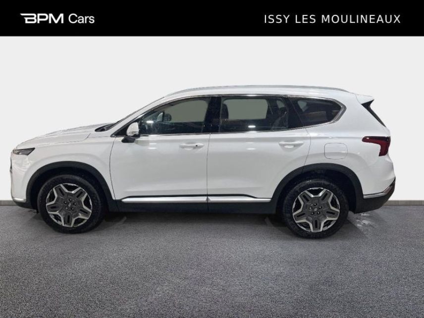 92130 : Hyundai ISSY-LES-MOULINEAUX - BPM Cars - HYUNDAI Santa Fe - Santa Fe - Creamy White Métal - Transmission intégrale - Hybride rechargeable : Essence/Electrique
