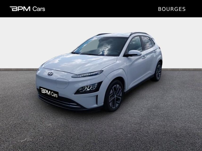 18230 : Hyundai Bourges - BPM Cars - HYUNDAI Kona - Kona - Chalk White Métal - Traction - Electrique