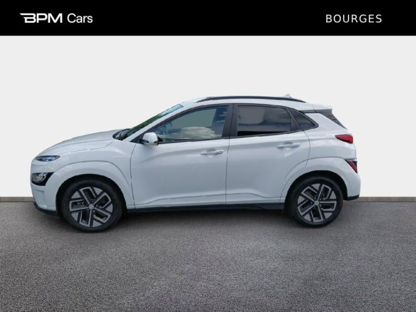 18230 : Hyundai Bourges - BPM Cars - HYUNDAI Kona - Kona - Chalk White Métal - Traction - Electrique