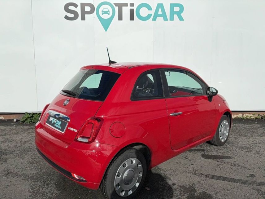 33140 : Hyundai Bordeaux Sud Villenave d'Ornon - Sipa Automobiles - FIAT 500 MY22 Cult - 500 II - Rouge - Boîte manuelle - Essence sans plomb