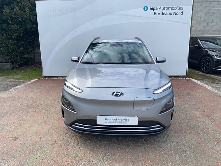 33110 : Hyundai Bordeaux Nord Le Bouscat - Sipa Automobiles - HYUNDAI KONA ELECTRIC Intuitive - KONA - GRIS CLAIR - Automate à fonct. Continu - Courant électrique