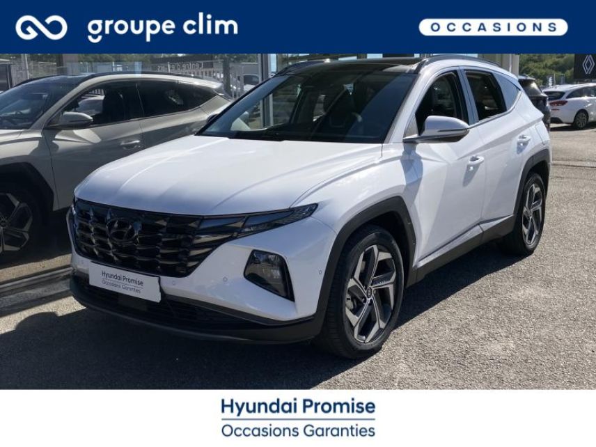 87280 : Hyundai - Groupe Clim - Limoges - HYUNDAI Tucson - Tucson - Atlas White - Traction - Hybride : Essence/Electrique