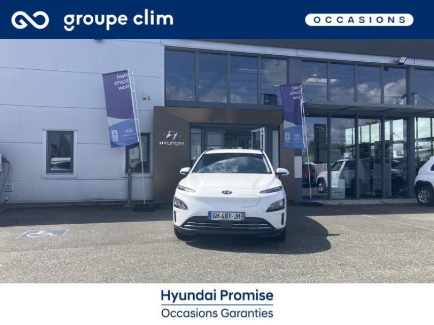 65000 : Hyundai - Groupe Clim - Tarbes - HYUNDAI Kona - Kona - Chalk White Métal - Traction - Electrique