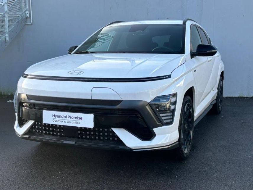 56600 : Hyundai Lorient - Auto Océane - HYUNDAI Kona - Kona - Serenity White Métal - Traction - Electrique