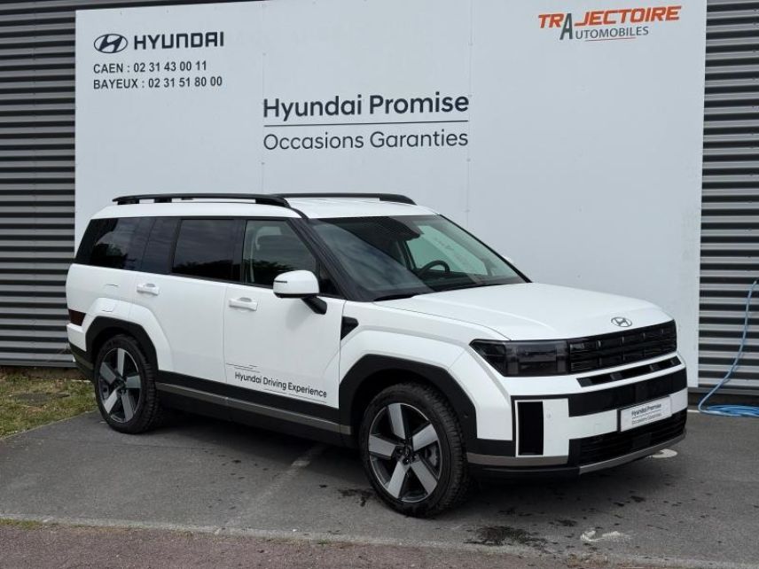 14100 : Hyundai Lisieux - Trajectoire Automobiles - HYUNDAI Santa Fe - Santa Fe - Creamy White Mate - Transmission intégrale - Hybride rechargeable : Essence/Electrique