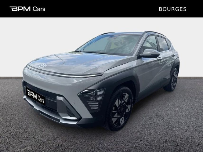 36000 : Hyundai Châteauroux - BPM Cars - HYUNDAI Kona - Kona - Cyber Gray métallisé - Traction - Hybride : Essence/Electrique