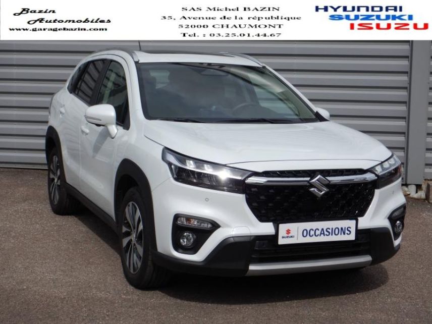 52000 : Hyundai Chaumont - Garage Michel Bazin - SUZUKI S-Cross - S-Cross - Blanc - Transmission intégrale - Essence/Micro-Hybride