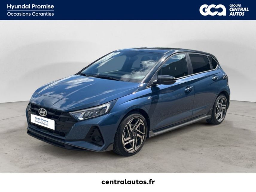 38200 : Hyundai Vienne - Groupe Central Autos - HYUNDAI i20 N Line Creative - i20 III - Bleu - Automate sequentiel - Essence sans plomb