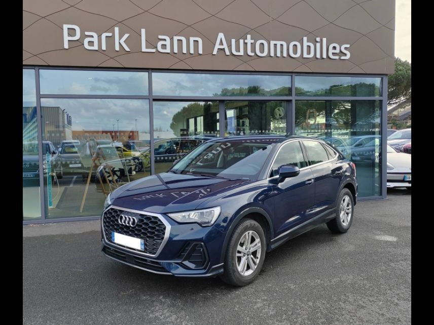 56000 : Hyundai Vannes - Park Lann Automobiles - AUDI Q3 Sportback - Q3 Sportback - Bleu Navarre métallisé - Traction - Essence/Micro-Hybride
