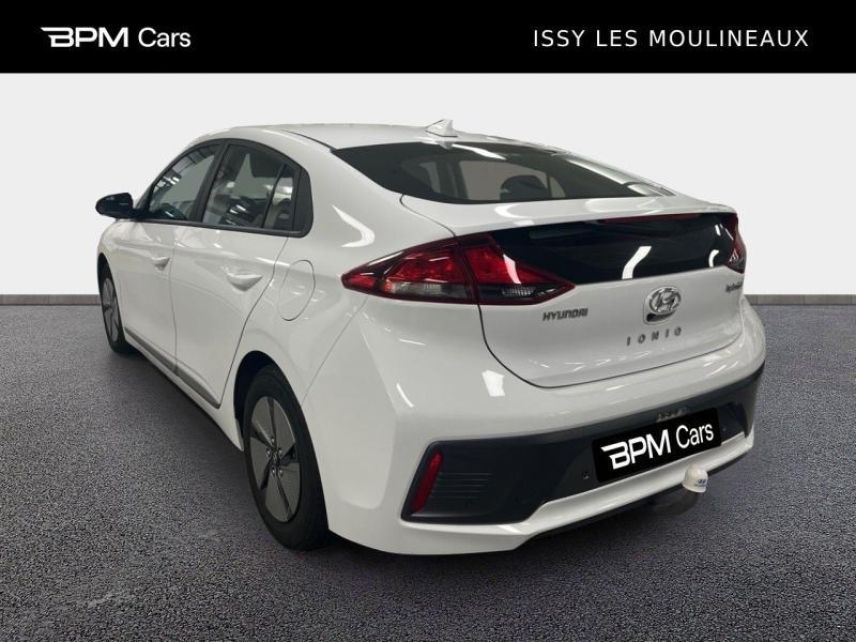 92130 : Hyundai ISSY-LES-MOULINEAUX - BPM Cars - HYUNDAI Ioniq - Ioniq - Blanc - Traction - Hybride : Essence/Electrique