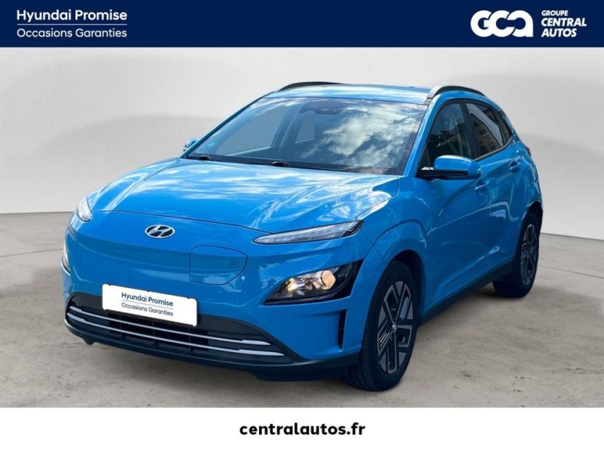 38200 : Hyundai Vienne - Groupe Central Autos - HYUNDAI KONA ELECTRIC Intuitive - KONA ELECTRIQUE - Bleu - Automate à fonct. Continu - Courant électrique