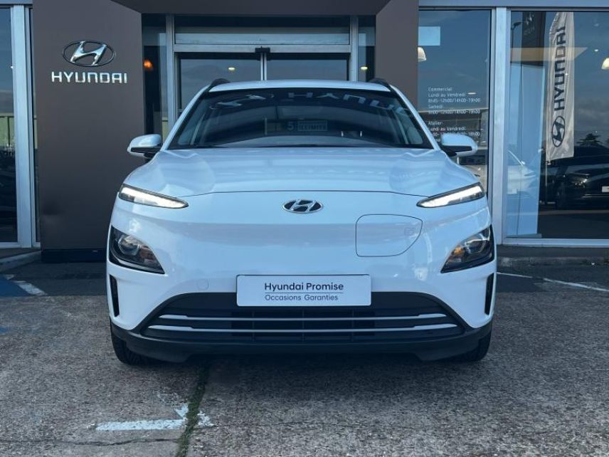 72100 : Hyundai Le Mans - GCH LE MANS - HYUNDAI Kona - Kona - Atlas White Métal - Traction - Electrique