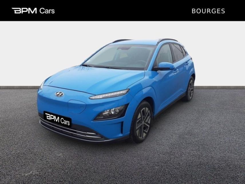 18230 : Hyundai Bourges - BPM Cars - HYUNDAI Kona - Kona - Bleu - Traction - Electrique