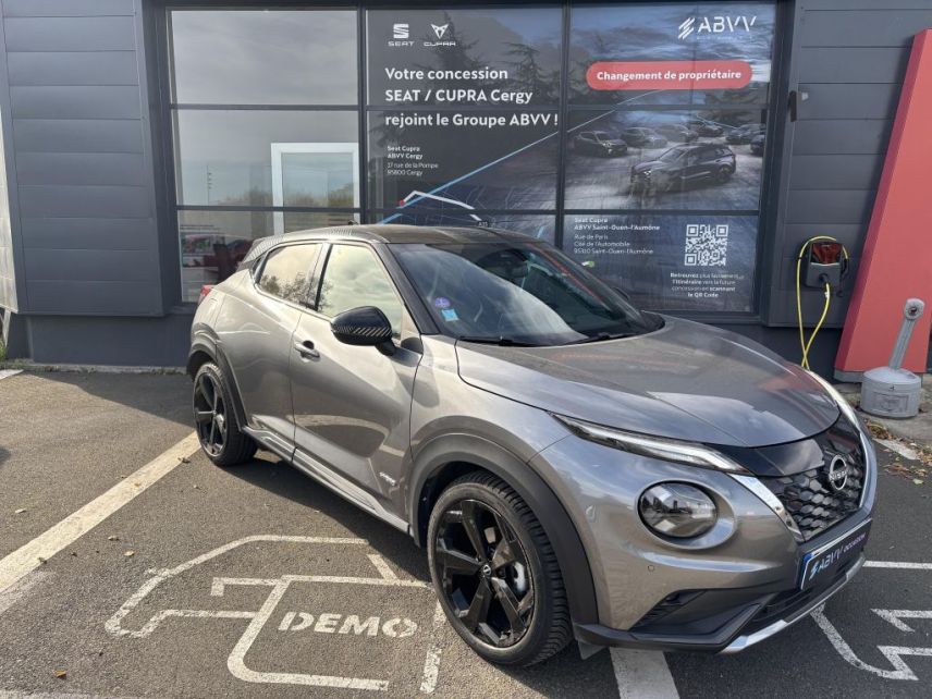 95500 : Hyundai Gonesse - ABVV - NISSAN JUKE 2022.5 Premiere Edition - JUKE 2022.5 (05/2022-07/2023) - Gris - Boîte hybride multimode - Essence / Courant électrique