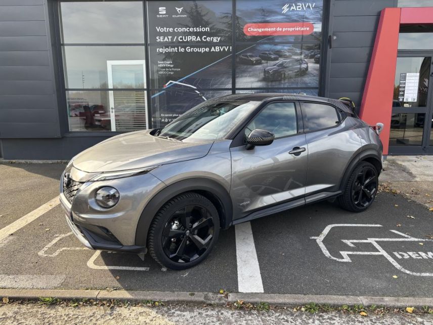 95500 : Hyundai Gonesse - ABVV - NISSAN JUKE 2022.5 Premiere Edition - JUKE 2022.5 (05/2022-07/2023) - Gris - Boîte hybride multimode - Essence / Courant électrique