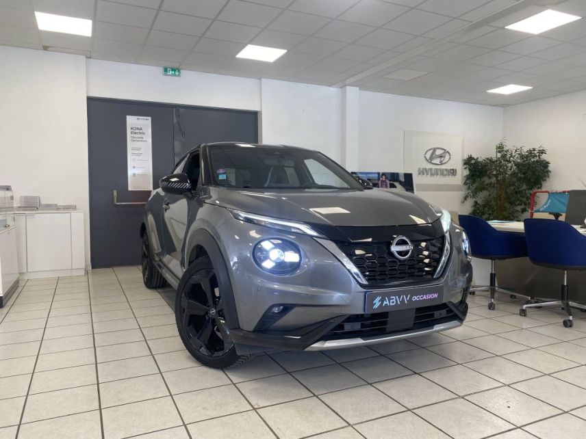 95500 : Hyundai Gonesse - ABVV - NISSAN JUKE 2022.5 Premiere Edition - JUKE II - Gris - Boîte hybride multimode - Essence / Courant électrique