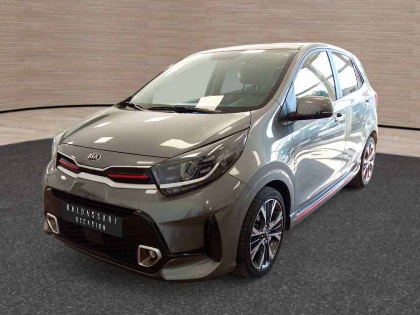 83130 : Hyundai Toulon - Autodif SAS - Groupe BALDASSARI - KIA PICANTO GT Line Premium - PICANTO III - Gris - Boîte manuelle - Essence sans plomb