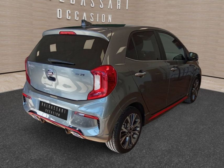 83130 : Hyundai Toulon - Autodif SAS - Groupe BALDASSARI - KIA PICANTO GT Line Premium - PICANTO III - Gris - Boîte manuelle - Essence sans plomb