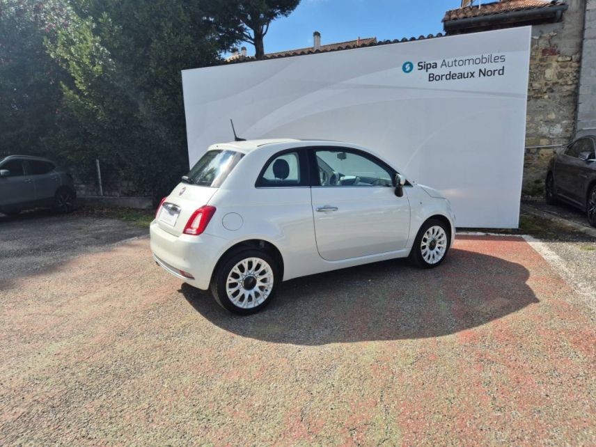 33110 : Hyundai Bordeaux Nord Le Bouscat - Sipa Automobiles - FIAT 500 SERIE 4  - 500 - Blanc - Boîte automatisée - Essence sans plomb