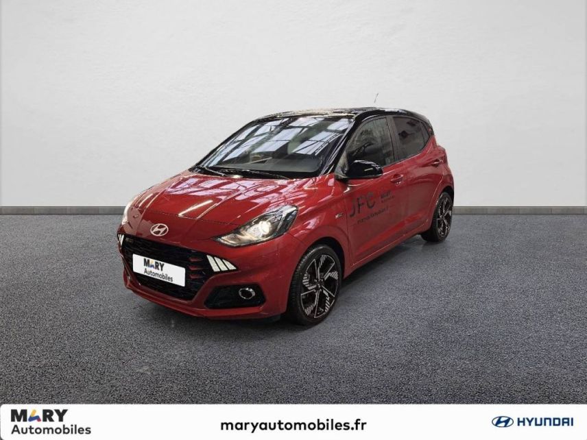 27700 : Hyundai Les Andelys - JFC by Mary Automobiles - HYUNDAI i10 N Line - i10 III - Ultimate red  - Boîte manuelle - Essence sans plomb
