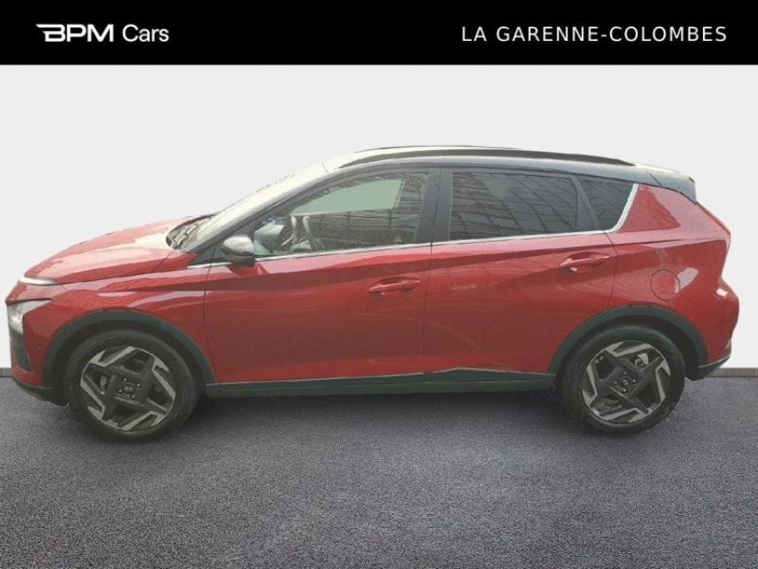 92250 : Hyundai La Garenne-Colombes - BPM Cars - HYUNDAI Bayon - Bayon - Dragon Red Métal/Toit+rétros Black - Traction - Essence