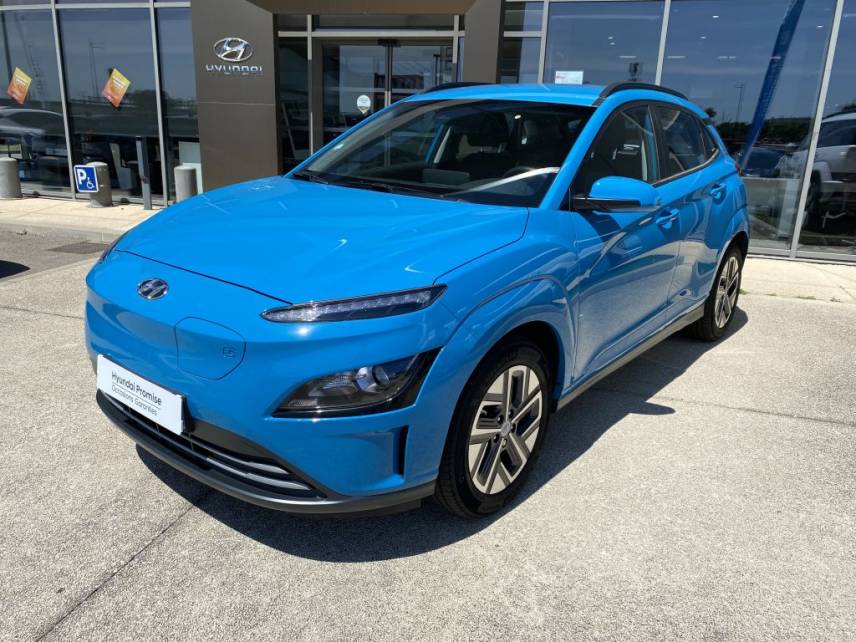 69190 : Hyundai Lyon Sud - Groupe Central Autos - HYUNDAI KONA ELECTRIC Intuitive - KONA ELECTRIQUE - Bleu - Automate à fonct. Continu - Courant électrique