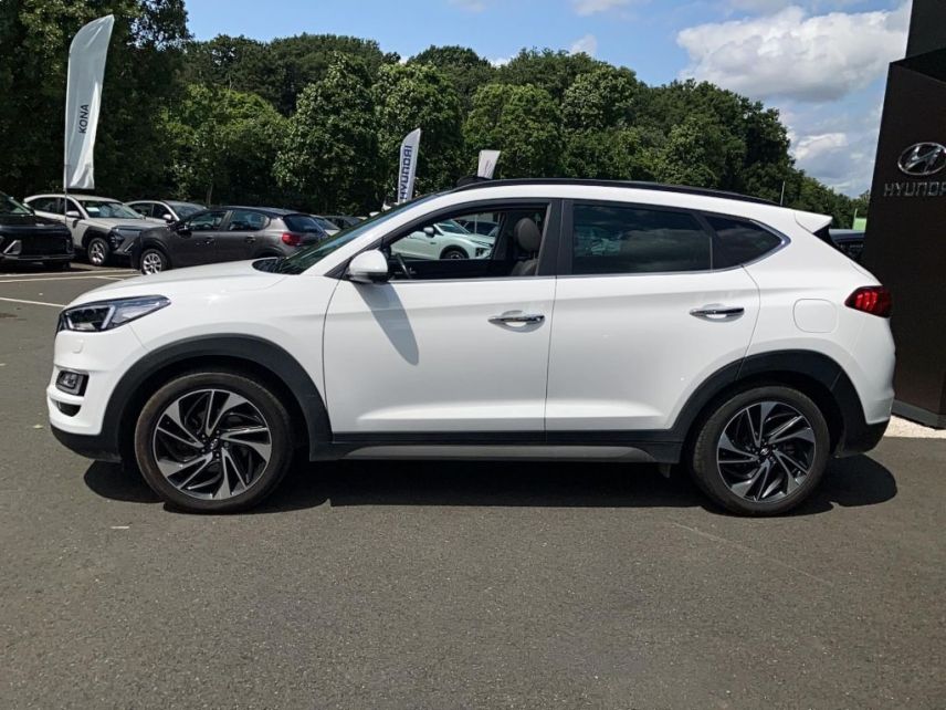 49070 : Hyundai Angers - Oceane Automobiles - HYUNDAI TUCSON Executive - TUCSON III - Blanc - Boîte séquentielle - Diesel