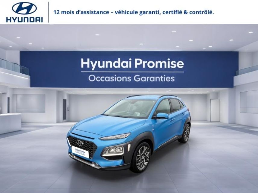 29200 : Hyundai Brest - Iroise Automobiles - HYUNDAI Kona - Kona - Surfy Blue Métal - Traction - Hybride : Essence/Electrique