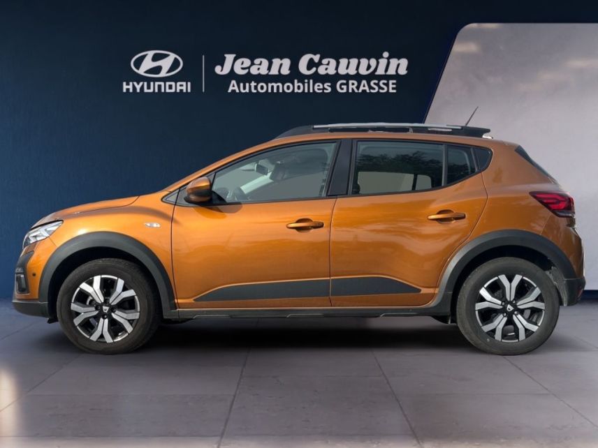 06130 : Hyundai Grasse - Garage Jean Cauvin - DACIA SANDERO Stepway Confort - SANDERO III - Orange - Boîte manuelle - Essence ou gaz