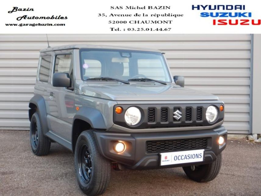 52000 : Hyundai Chaumont - Garage Michel Bazin - SUZUKI Jimny - Jimny - Medium Gray - Transmission intégrale - Essence