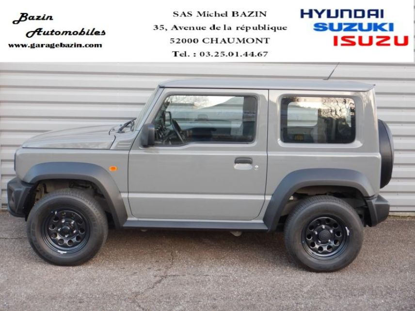 52000 : Hyundai Chaumont - Garage Michel Bazin - SUZUKI Jimny - Jimny - Medium Gray - Transmission intégrale - Essence