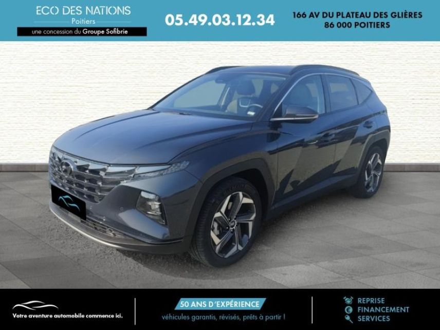 86000 : Hyundai Poitiers - Eco des Nations - HYUNDAI Tucson - Tucson - Teal Blue Métal - Traction - Hybride : Essence/Electrique