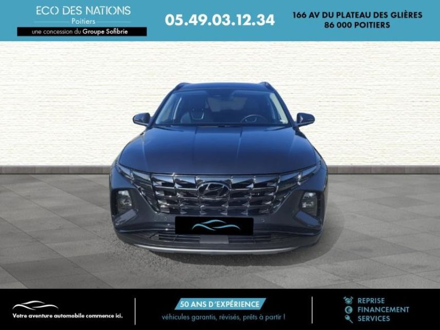 86000 : Hyundai Poitiers - Eco des Nations - HYUNDAI Tucson - Tucson - Teal Blue Métal - Traction - Hybride : Essence/Electrique