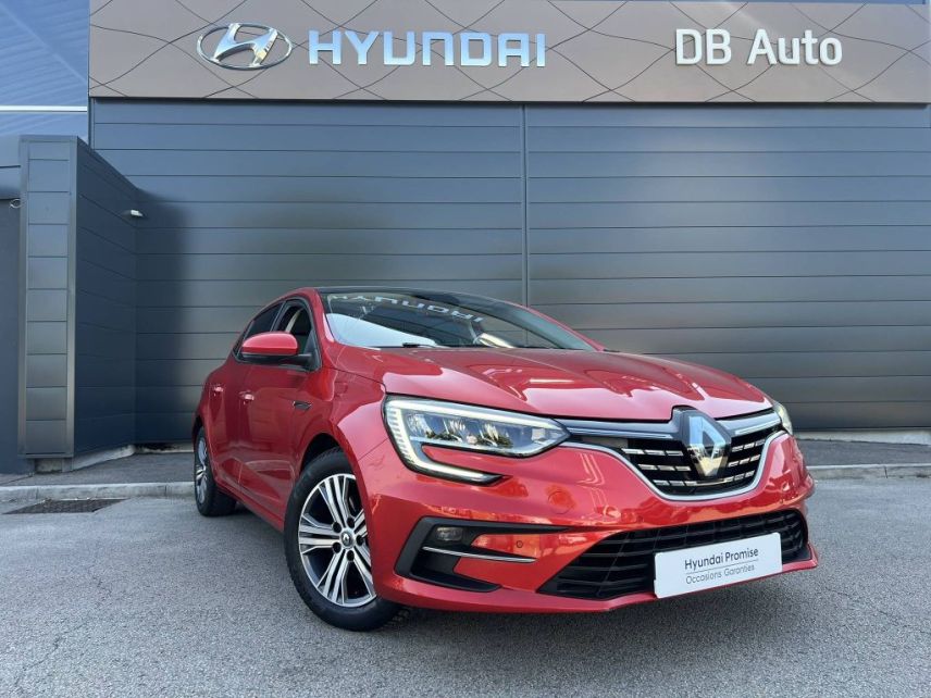 21300 : Hyundai Dijon - Privilège Automobiles - RENAULT MEGANE IV BERLINE Intens - MEGANE IV - Rouge - Boîte manuelle - Essence sans plomb