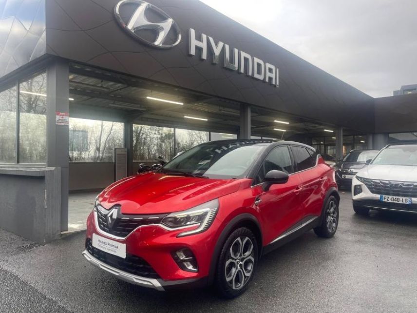 64100 : Hyundai Bayonne - Oceanic Auto - RENAULT Captur - Captur - Rouge Flamme - Traction - Hybride : Essence/Electrique