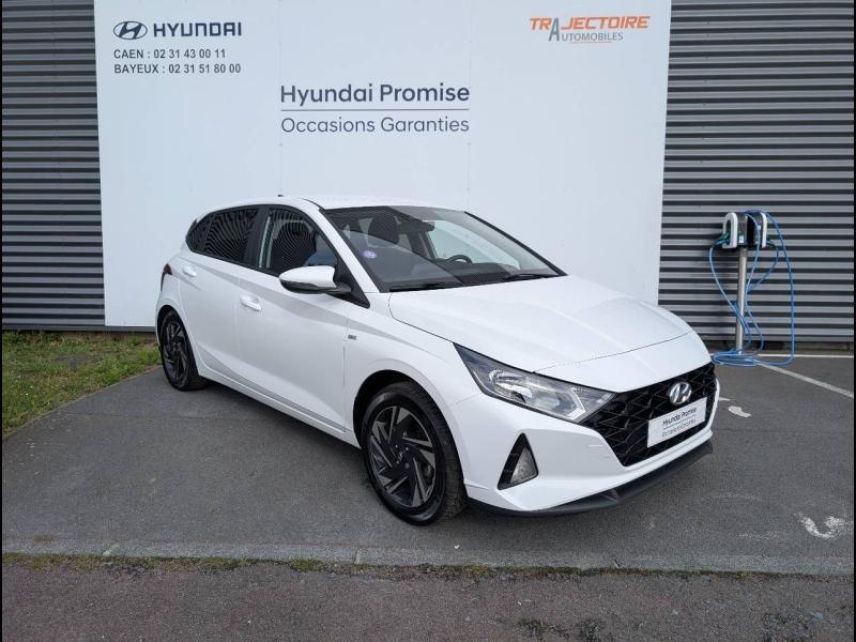 14100 : Hyundai Lisieux - Trajectoire Automobiles - HYUNDAI i20 - i20 - Polar White - Traction - Essence/Micro-Hybride