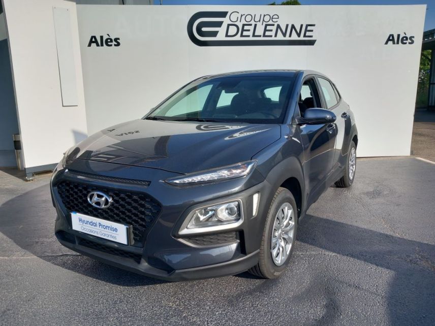 30100 : Hyundai Alès - Auto Hall - HYUNDAI KONA Initia - KONA - Noir - Boîte manuelle - Essence sans plomb