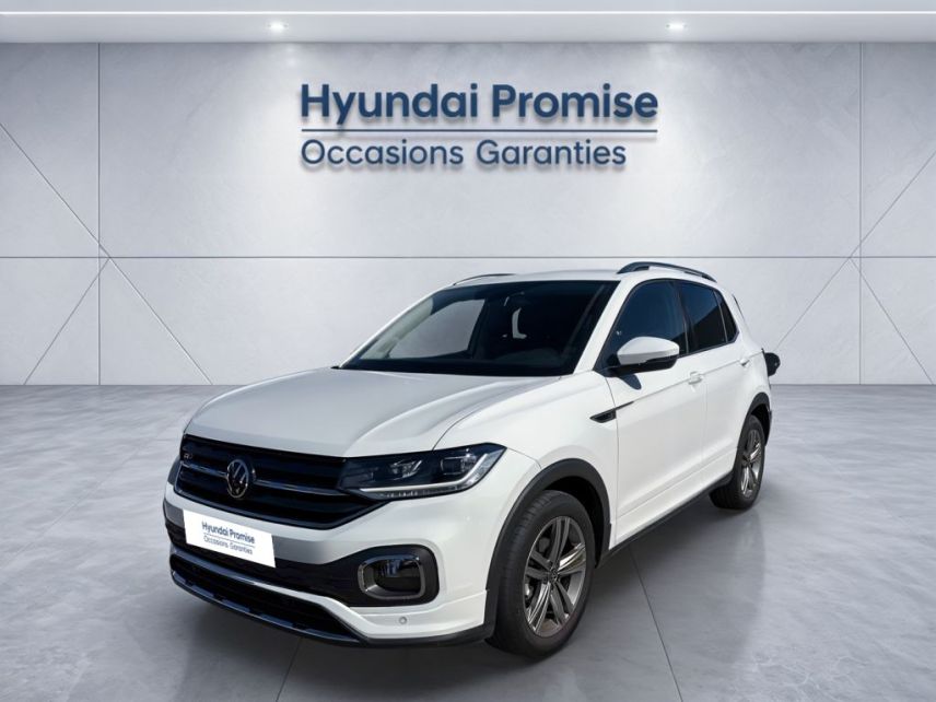 31683 : Hyundai Toulouse Sud Labège - Automobiles Delahaye - VOLKSWAGEN T-CROSS R-Line - T-CROSS - Blanc - Boîte manuelle - Essence sans plomb