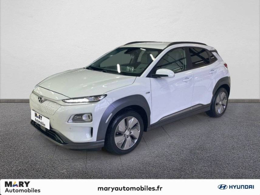 02100 : Hyundai Saint-Quentin - Mary Automobiles - HYUNDAI KONA ELECTRIC Executive - KONA - CHALK WHITE - Automate à fonct. Continu - Courant électrique