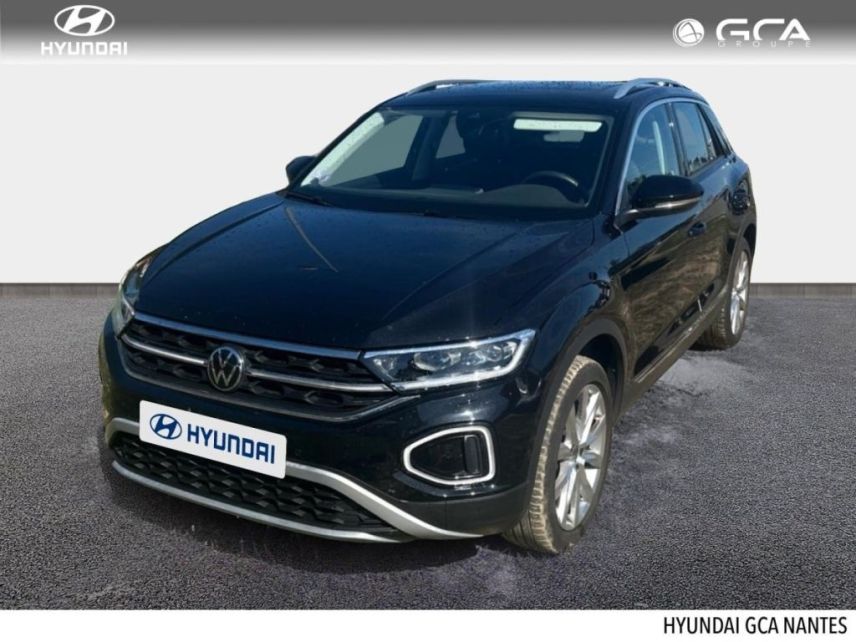 44800 : Hyundai NANTES SAINT HERBLAIN - GCH NANTES - VOLKSWAGEN T-Roc - T-Roc - Noir Intense nacrée - Traction - Essence