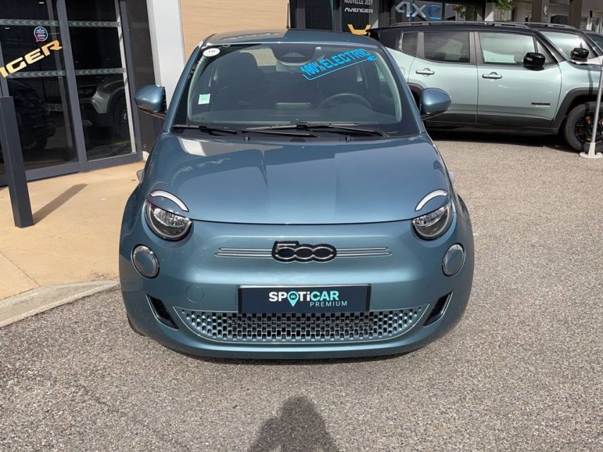 04100 : Hyundai Manosque - Pedinielli - FIAT 500 NOUVELLE Action Plus - 500 III - GLACIER BLUE - Automate à fonct. Continu - Courant électrique