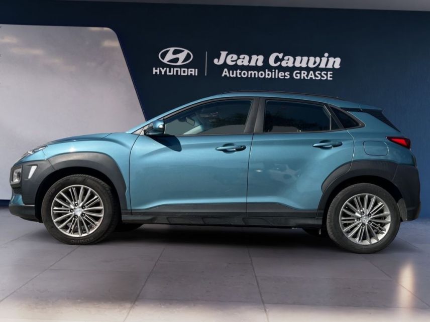06130 : Hyundai Grasse - Garage Jean Cauvin - HYUNDAI KONA Intuitive - KONA - Bleu - Boîte manuelle - Diesel