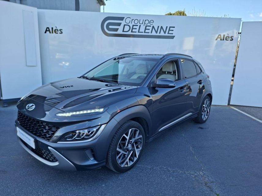 30100 : Hyundai Alès - Auto Hall - HYUNDAI KONA N Line Executive - KONA II - Blanc - Automate sequentiel - Essence / Courant électrique