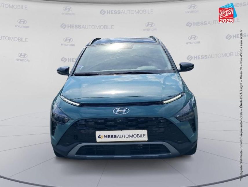 51100 : Hyundai Reims - HESS Automobile - HYUNDAI Bayon - Bayon - Mangrove Green Métal/Toit/rétros Black - Traction - Essence/Micro-Hybride