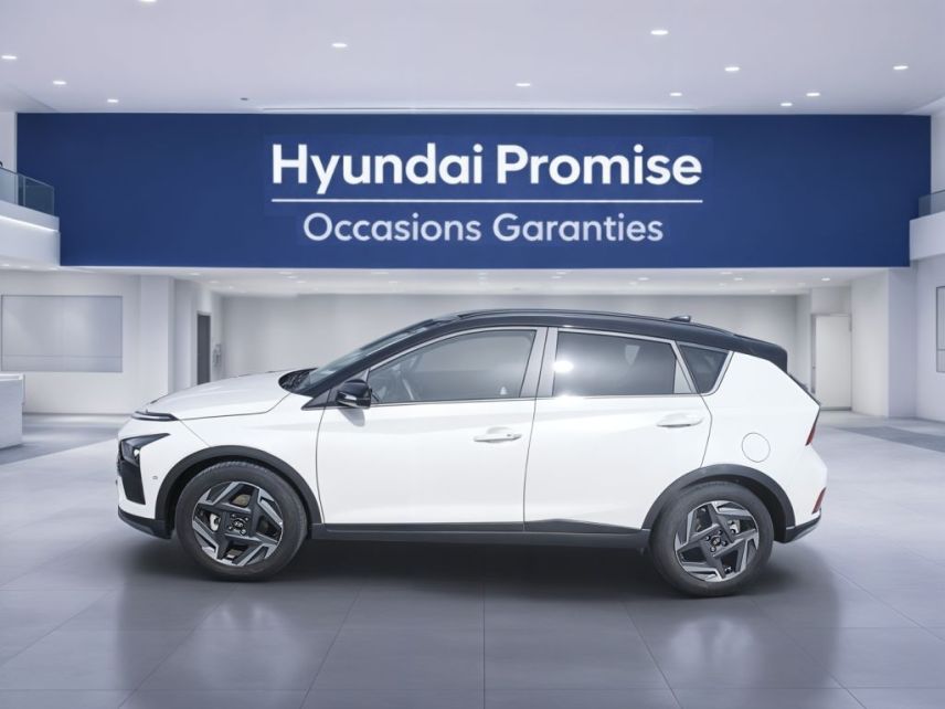 49400 : Hyundai SAUMUR - OCEANE AUTOMOBILES - HYUNDAI BAYON Executive - BAYON - Blanc - Automate sequentiel - Essence sans plomb